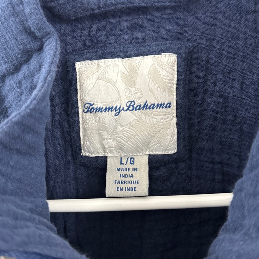 Tommy Bahama Navy Utility Jacket - Picture 2 of 6